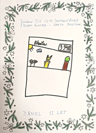 Pokémon karty TCG SV 10 Destined Rivals 3 Blister Booster