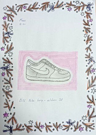 Bílé NIKE boty vel. 38