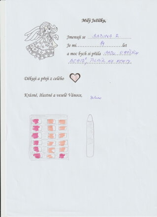 Sada umělých nehtů, pilníl na nehty