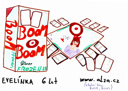 stolní hra BOOM, BOOM (Ledové království)