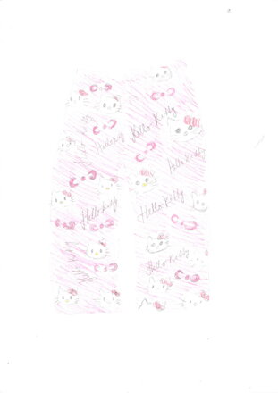  pyžamové kalhoty Hello Kitty, vel. M