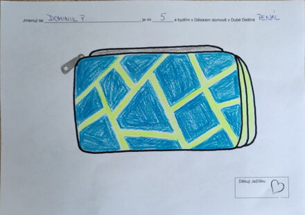 školní penál vícepatrový