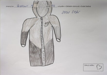 mikina černo šedá vel. M