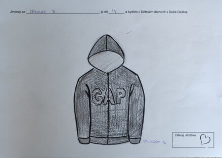  mikina černá vel. S