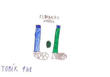 florbalky a míček