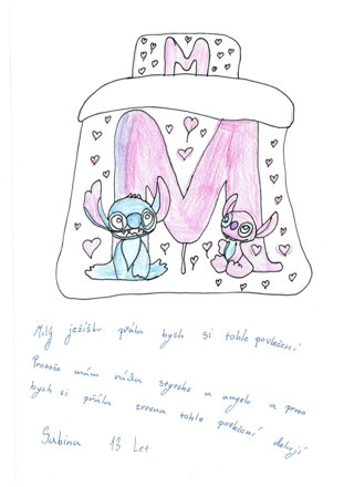 Povlečenístytche a angelu