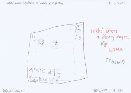 Dětský tablet