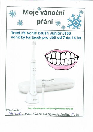 Sonický zubní kartáček 