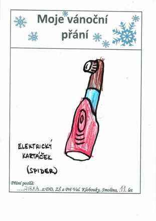 elektrický zubní kartáček (Spider)