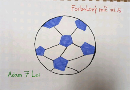 Fotbalový míč vel. 5