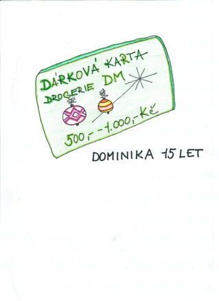 Dárková karta do DM