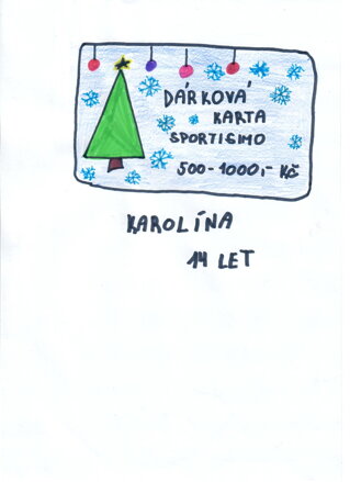 Dárková karta do obchodu Sportisimo