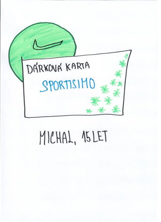 Dárková karta do obchodu Sportisimo