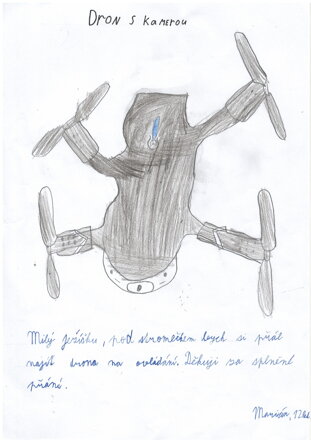 Dron s kamerou