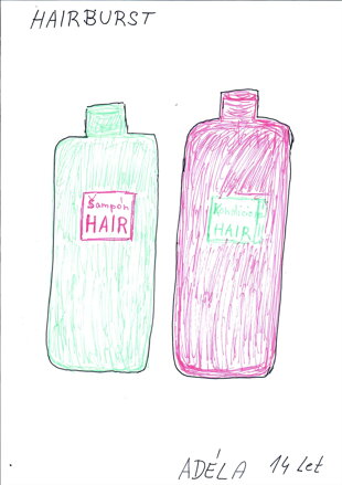 péče o vlasy (šampon+kondicionér) Hairburst