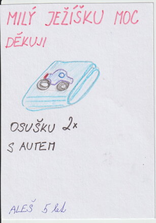 2 osušky s autem