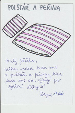 polštář a peřina