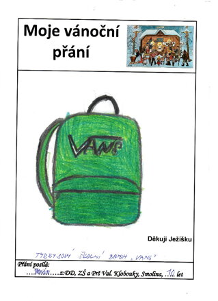 Tyrkysový školní batoh VANS