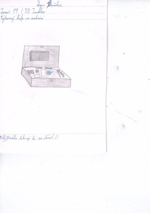 VÝTVARNÝ KUFR NA MALOVÁNÍ