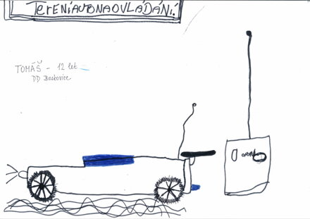 TERÉNNÍ AUTO NA OVLÁDÁNÍ