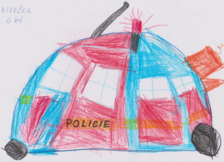 POLICEJNÍ AUTO