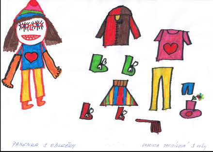 PANENKA S OBLEČKY