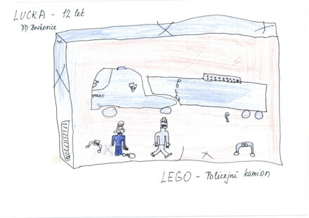 LEGO-POLICEJNÍ KAMIÓN