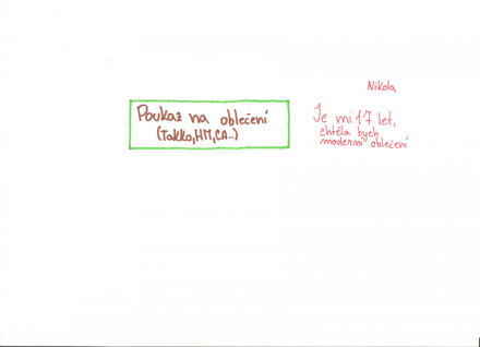 POUKAZ NA OBLEČENÍ