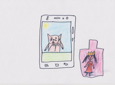 MOBILNÍ TELEFON A ŠAMPON