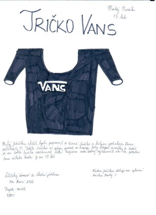 TRIČKO VANS
