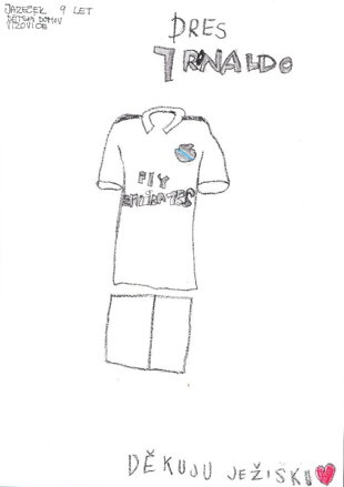 FOTBALOVÝ DRESS RONALDO VEL.156