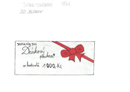 DÁRKOVÝ POUKAZ DO DM