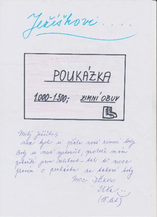 POUKÁZKA NA OBUV