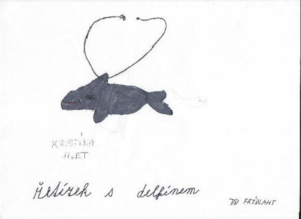 ŘETÍZEK S DELFÍNKEM