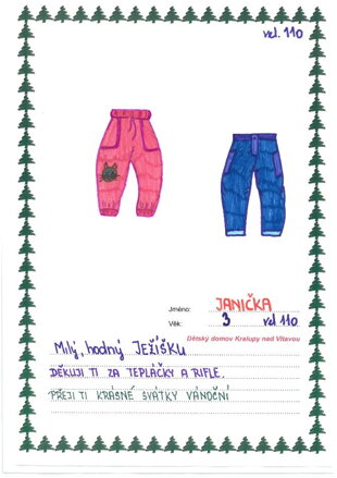 TEPLÁKY A DŽÍNY VEL.110