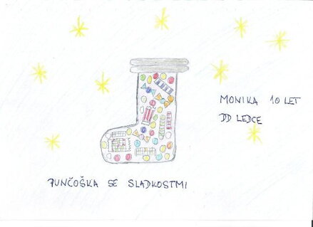 PUNČOŠKA SE SLADKOSTMI