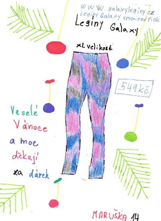 LEGÍNY GALAXY  velikost  XL