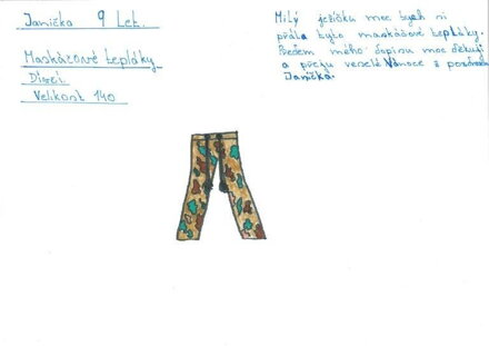 MASKÁČOVÉ TEPLÁKY