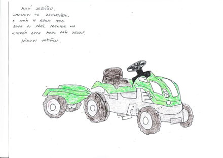 ŠLAPACÍ TRAKTOR