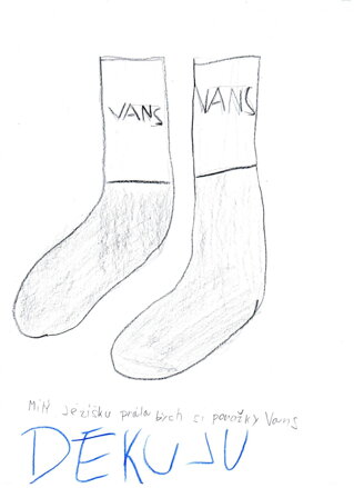 Ponožky VANS vel. 38