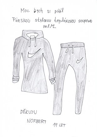 Pánská tepláková souprava Nike, vel.M