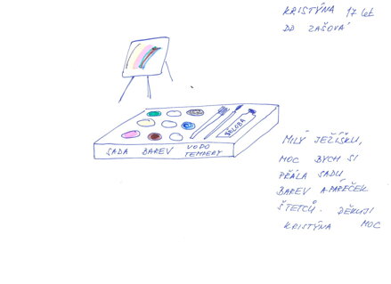 SADA BAREV A ŠTĚTCŮ