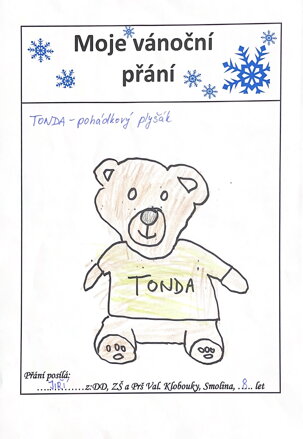 Tonda – pohádkový plyšák